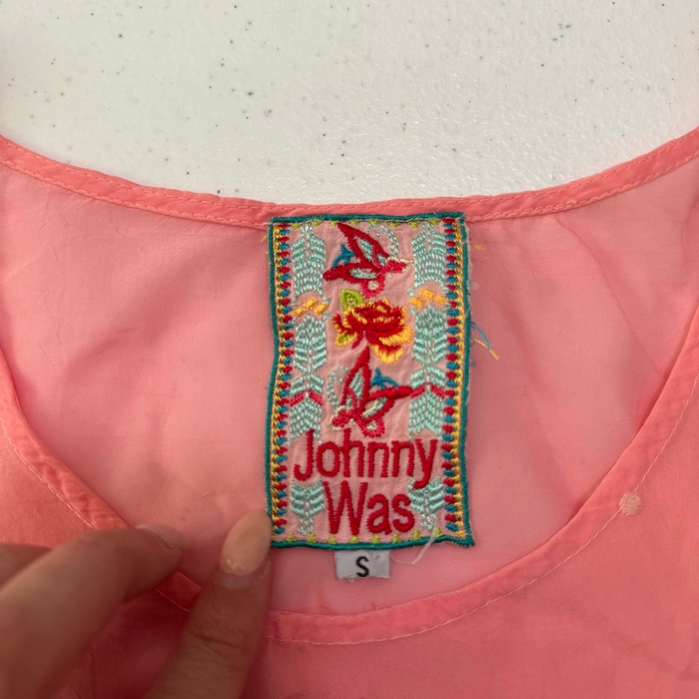 Johnny Was Embroidered Princess Top - Picture 4 of 6